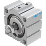 Festo Pneumatic Compact Cylinder - 188322, 80mm Bore, 20mm Stroke, ADVC Series, Double Acting