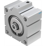 Festo Pneumatic Compact Cylinder - 188324, 100mm Bore, 10mm Stroke, AEVC Series, Single Acting with Return Spring Acting