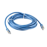 RS PRO Cat6 Male RJ45 to Male RJ45 Ethernet Cable, S/FTP, Blue PVC Sheath, 5m