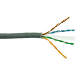 RS PRO Cat6 Ethernet Cable, U/UTP, Grey PVC Sheath, 305m
