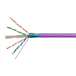 RS PRO Cat5e Ethernet Cable, F/UTP, Purple PVC Sheath, 305m, Low Smoke Zero Halogen (LSZH)
