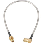 Wurth Elektronik Male SMA to Female SMA Coaxial Cable, 304.8mm, Terminated