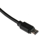 RS PRO Male USB A to Male Micro USB B USB Cable, 3m, USB 2.0