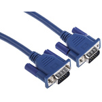 RS PRO VGA to SVGA cable, Male to Male, 10m