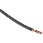 RS PRO Single Core Conduit Cable HO7V-R Conduit & Trunking Cable, 10 mm² CSA , 450 V dc, 750 V ac, Grey PVC 50m