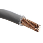 RS PRO Single Core Cable HO7Z-R Conduit & Trunking Cable, 35 mm² CSA , 450 V dc, 750 V ac, Grey LSZH 100m