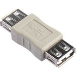 RS PRO Female USB A to Female USB A Adapter, 43.7mm, USB 2.0 A