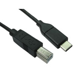 RS PRO USB C to USB B USB Cable, USB 2.0, 3m, USB C