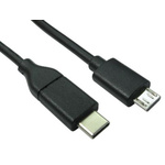 RS PRO USB C to Micro USB B USB Cable, USB 2.0, 3m, USB C
