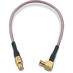Wurth Elektronik Male MCX to Male MCX Coaxial Cable, 152.4mm, RG178 Coaxial, Terminated