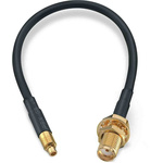 Wurth Elektronik Female SMA to Male MMCX Coaxial Cable, 152.4mm, RG174 Coaxial, Terminated
