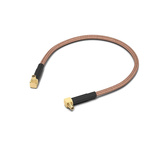Wurth Elektronik WR-CXASY Series Male MMCX to Male MMCX Coaxial Cable, 152.4mm, RG316/U Coaxial, Terminated