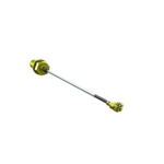 Samtec Male MHF1 to Female SMA Coaxial Cable, 100mm, RF Coaxial, Terminated