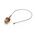 Wurth Elektronik Female SMA to Male UMRF Coaxial Cable, 100mm, Terminated