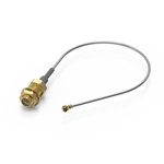 Wurth Elektronik Female RP-SMA to Male UMRF Coaxial Cable, 250mm, Terminated