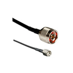 Linx Male RP-SMA to Male N Type Coaxial Cable, 96in, RG58 Coaxial, Terminated