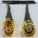 Mobilemark Female SMA to Male SMA Coaxial Cable, 5m, RF195 Coaxial, Terminated