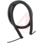 Cord; 8; 0.245 in.; 48 in.; 23 AWG; 120 V (Max.); 1 A; Black; UL Listed