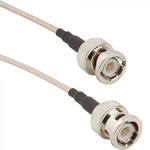 Amphenol RF Male BNC to Male BNC Coaxial Cable, RG316 Coaxial, Terminated