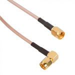 Amphenol RF Male SMA to Male SMA Coaxial Cable, RG316 Coaxial, Terminated