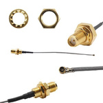 Male MHF4 to SMA Coaxial Cable, IPEX Coaxial, Unterminated