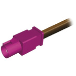 binder Male SMBA to Coaxial Cable, 500mm, RG174 Coaxial, Terminated