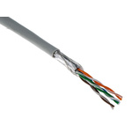 RS PRO Cat5e Ethernet Cable, S/UTP, Grey PVC Sheath, 305m
