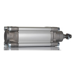 Norgren Pneumatic Piston Rod Cylinder - PRA/802063/M/160, 63mm Bore, 160mm Stroke, PRA/802000/M Series, Double Acting