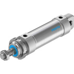 Festo Pneumatic Piston Rod Cylinder - 196003, 50mm Bore, 80mm Stroke, DSNU Series, Double Acting