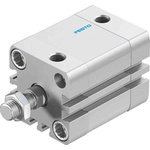 Festo Pneumatic Compact Cylinder - 572657, 32mm Bore, 20mm Stroke, ADN Series, Double Acting