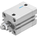 Festo Pneumatic Compact Cylinder - 572658, 32mm Bore, 25mm Stroke, ADN Series, Double Acting