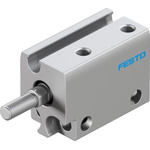 Festo Pneumatic Compact Cylinder - 8080597, 6mm Bore, 5mm Stroke, ADN Series, Double Acting