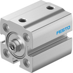 Festo Pneumatic Compact Cylinder - 8076405, 16mm Bore, 10mm Stroke, ADN-S Series, Double Acting