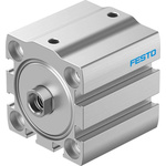 Festo Pneumatic Compact Cylinder - 8076369, 32mm Bore, 40mm Stroke, ADN-S Series, Double Acting