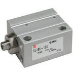SMC Pneumatic Cylinder - CDUJB6, 6mm Bore, 15mm Stroke, CUJ Series, Double Acting