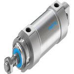 Festo Pneumatic Roundline Cylinder - DSNU-63-50, 63mm Bore, 50mm Stroke, DSNU Series, Double Acting