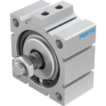 Festo Pneumatic Compact Cylinder - 188345, 100mm Bore, 15mm Stroke, ADVC Series, Double Acting