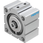 Festo Pneumatic Compact Cylinder - 188314, 80mm Bore, 20mm Stroke, ADVC Series, Double Acting