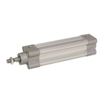 Parker Pneumatic Piston Rod Cylinder - 40mm Bore, 125mm Stroke, P1F-S Series, Double Acting