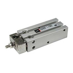 SMC Pneumatic Piston Rod Cylinder - 10mm Bore, 15mm Stroke, CUK Series, Double Acting