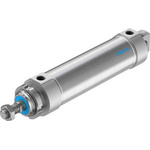 Festo Pneumatic Piston Rod Cylinder - 196016, 63mm Bore, 160mm Stroke, DSNU Series, Double Acting