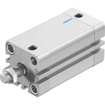 Festo Pneumatic Compact Cylinder - 572661, 32mm Bore, 50mm Stroke, ADN Series, Double Acting