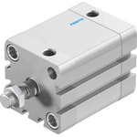 Festo Pneumatic Compact Cylinder - 572677, 40mm Bore, 30mm Stroke, ADN Series, Double Acting