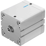 Festo Pneumatic Compact Cylinder - 536370, 80mm Bore, 80mm Stroke, ADN Series, Double Acting