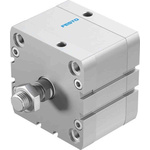 Festo Pneumatic Compact Cylinder - 572729, 80mm Bore, 20mm Stroke, ADN Series, Double Acting