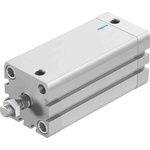 Festo Pneumatic Compact Cylinder - 572681, 40mm Bore, 80mm Stroke, ADN Series, Double Acting