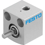 Festo Pneumatic Compact Cylinder - 188074, 10mm Bore, 5mm Stroke, AEVC Series, Single Acting