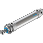 Festo Pneumatic Roundline Cylinder - 196046, 50mm Bore, 160mm Stroke, DSNU Series, Double Acting
