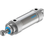 Festo Pneumatic Roundline Cylinder - 196053, 63mm Bore, 80mm Stroke, DSNU Series, Double Acting