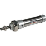 SMC ISO Standard Cylinder - 25mm Bore, 45mm Stroke, C85 Series, Double Acting